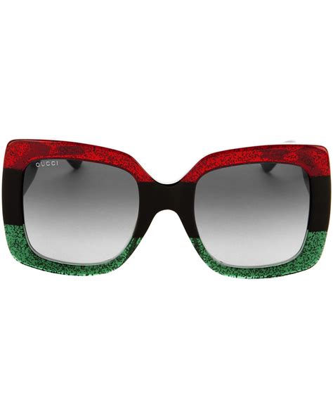 gucci glitter rim sunglasses|buy gucci sunglasses online.